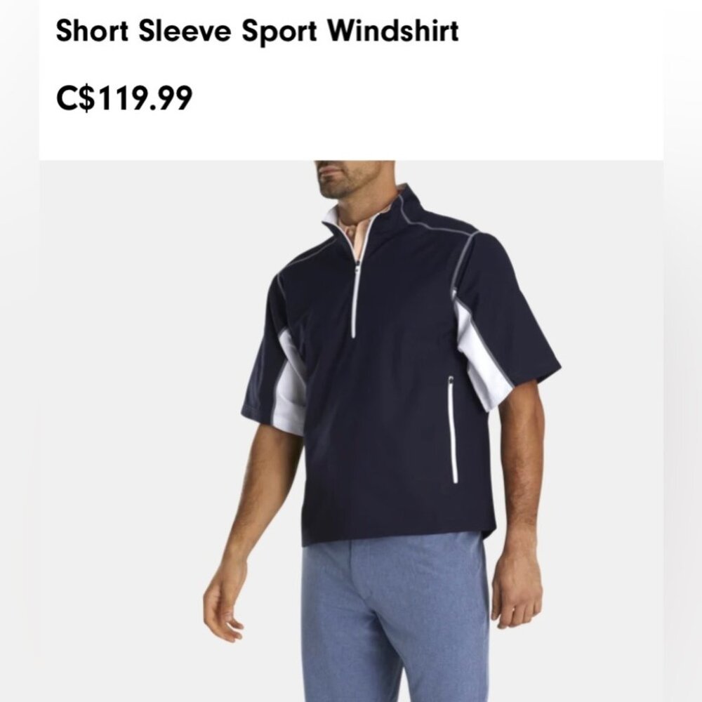 FootJoy wind shirt